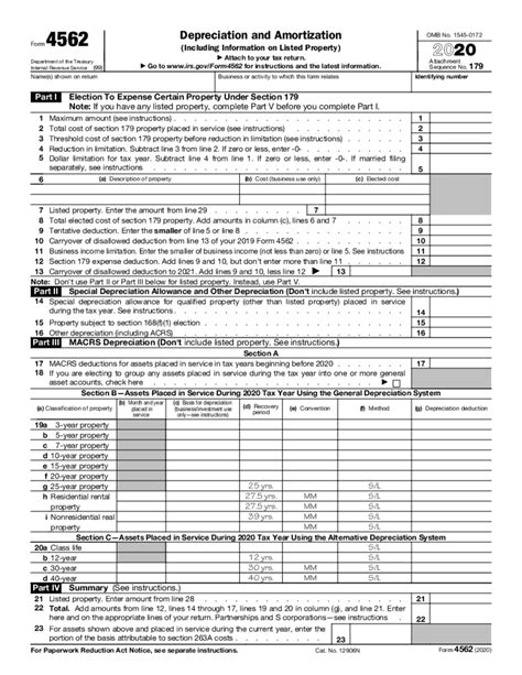 Free Fillable Depreciation Forms Printable Forms Free Online
