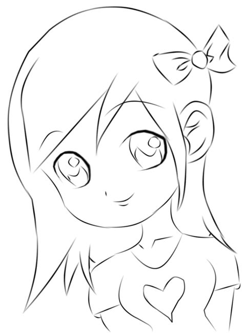 Easy How To Draw Anime Chibi Sketch Sketch Drawing Idea