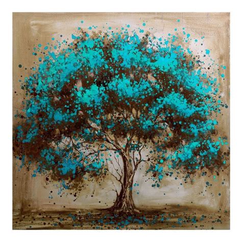 Blue Tree Painting At Explore Collection Of Blue