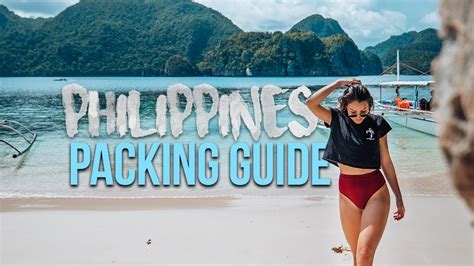 Philippines Packing List Travel Essentials 2020 Youtube