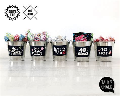 40th Birthday Printable Decorations 40 Sucks 40 Blows 40 Etsy Canada