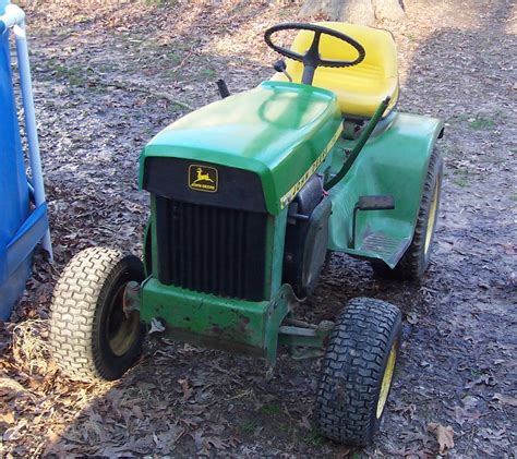 1974 John Deere 110 Garden Tractor Green Tractor Talk