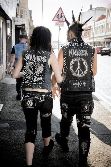 Punk Couple Punk Love Mohawk Punk Outfits Punk Fashion Punk Subculture