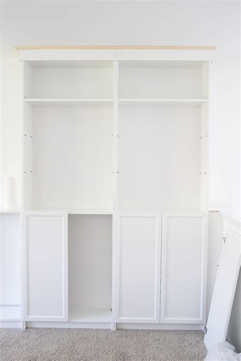 Then on clearance i saw this big and. DIY Built Ins from IKEA Bookcases + ORC Week 2 - Bless'er ...