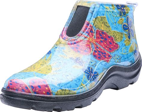 Sloggers 2841bl08 Womens Rain And Garden Ankle Boots With Comfort
