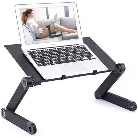 Upgraded Laptop Stand Portable Laptop Table For Bed Ergonomic Lap Desk