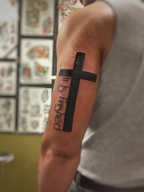 Bible Verse Forearm Cross Tattoos For Men Best Tattoo Ideas