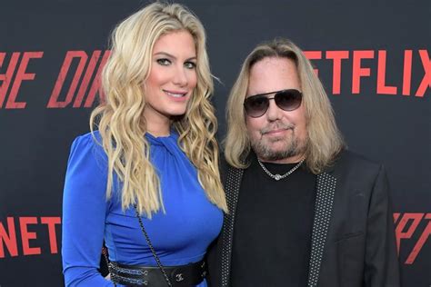 vince neil s girlfriend rain hannah says vince has the biggest heart as she celebrates his birthday