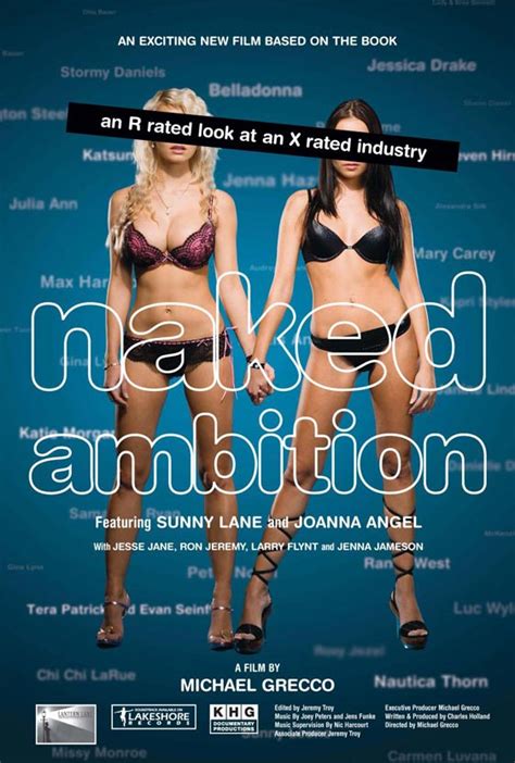 Naked Ambition An R Rated Look At An X Rated Industry Poster My Xxx Hot Girl