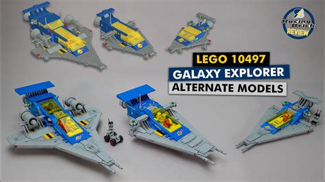 Lego Icons 10497 Galaxy Explorer Official Alternate Models Detailed Building Review Youtube