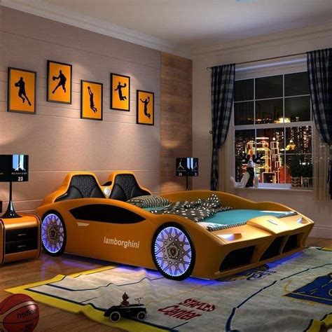 Lamborghini Bed Set In 2021 Kids Car Bed Car Bed Cars Room