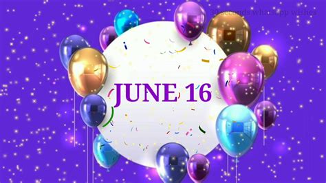 16 June 2020 L Happy Birthday Status L Birthday Song L Best Birthday