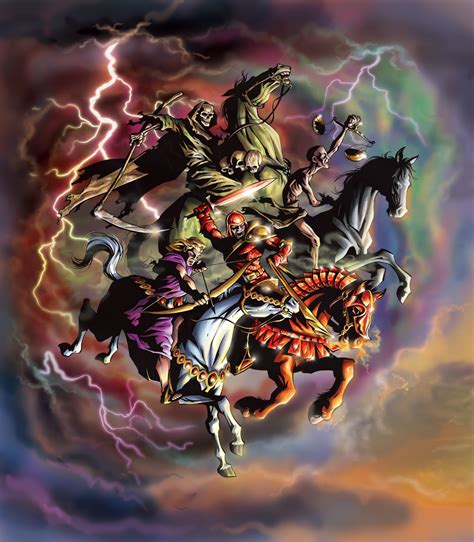 Visions Of Judgment The Horsemen Of Revelation The Horsemen Of