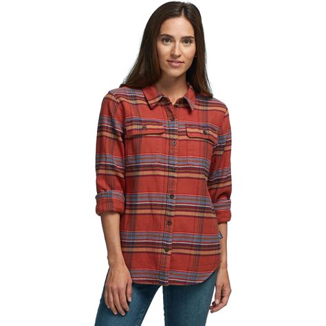 Patagonia Fjord Long Sleeve Flannel Shirt Women S