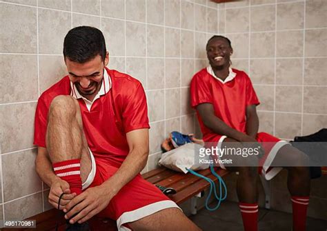 Soccer Players In Dressing Room Photos And Premium High Res Pictures Getty Images