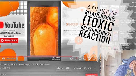 abusive relationships toxic relationships tiktok reaction youtube