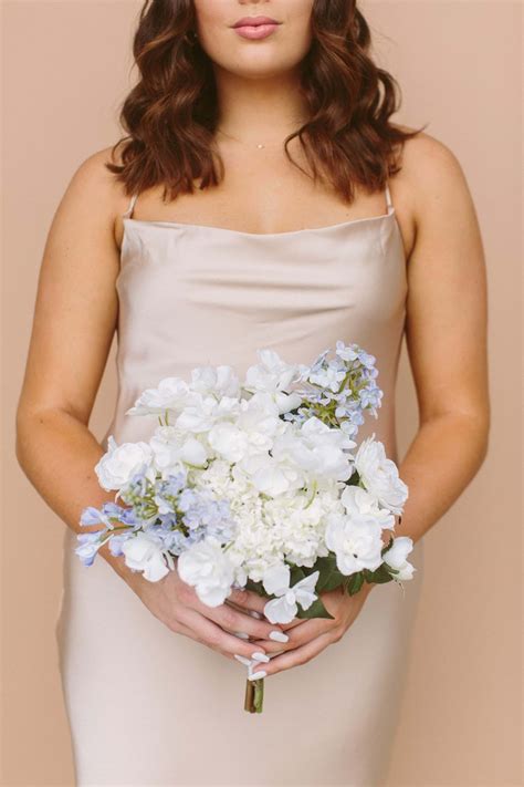 Millie Bridesmaid bouquet - Blue | Something Borrowed Blooms| Something Borrowed Blooms