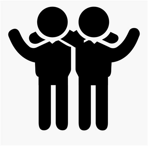 Clipart black and white best friend clipart. Friend Silhouette At Getdrawings - Friends Clipart Black And White , Free Transparent Clipart ...