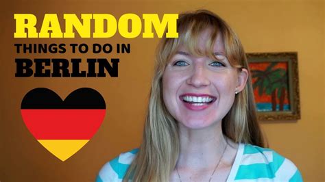 10 Random Things To Do In Berlin Germany Youtube