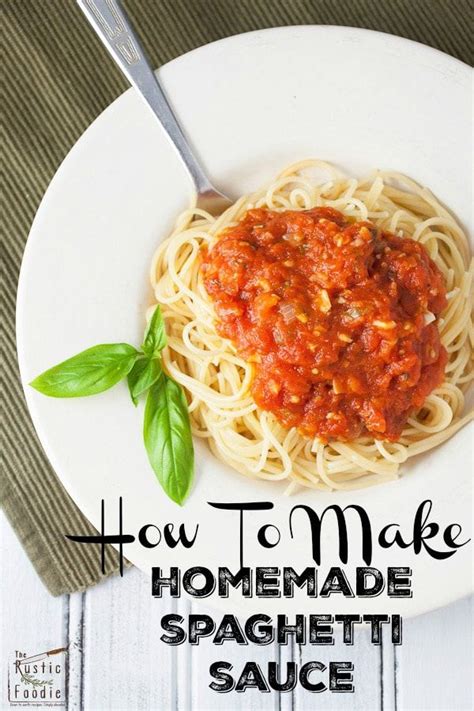 Batch of red sauce in the crockpot.while tomato paste sauce is better for spaghetti and other long pasta shapes. Learn How To Make Homemade Spaghetti Sauce! This is the ...