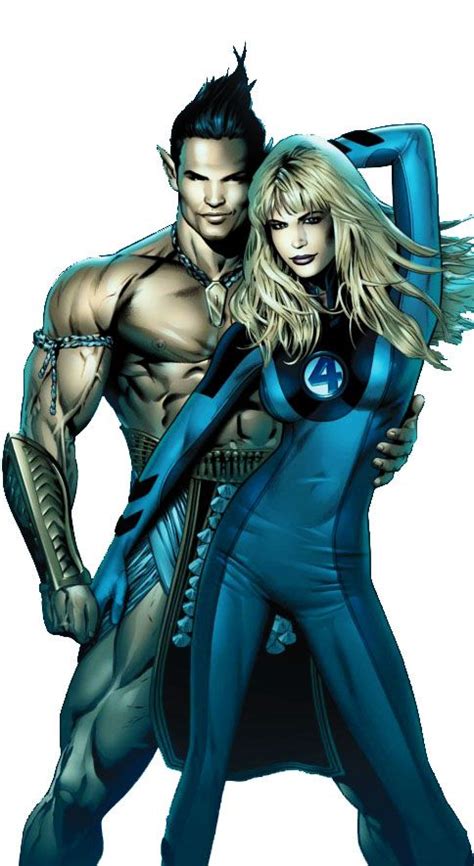 Namor And Sue Storm