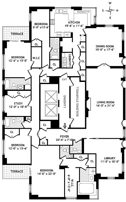 60 East 88th Street 11 New York Ny 10128 Sales Floorplans