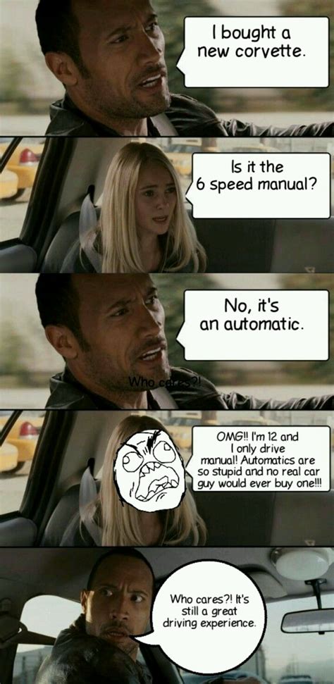 Daily Meme 344 Not Every Car Needs To Be Manual
