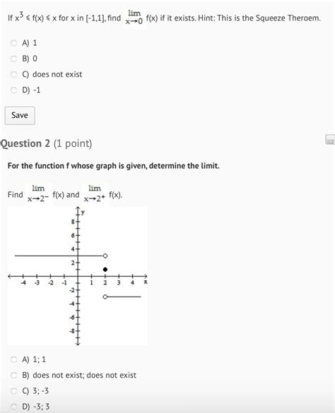 Solved If X Lessthanorequalto F X Lessthanorequalto X For Chegg