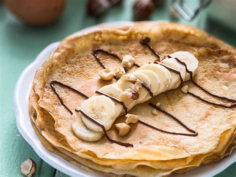 Crêpes Banane Chocolat Recette De Crêpes Banane Chocolat Marmiton