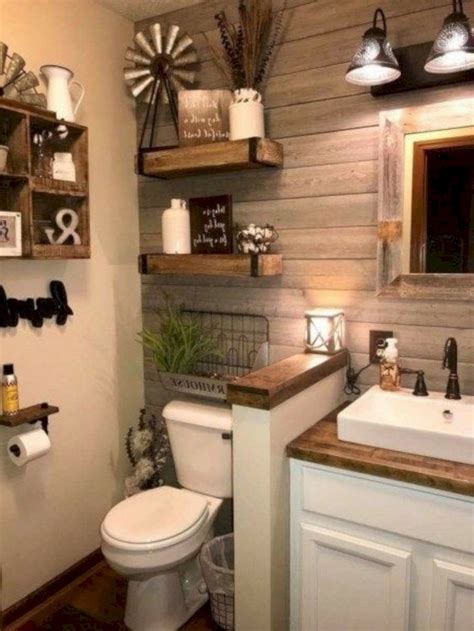40 Awesome Modern Rustic Bathroom Ideas Page 4 Of 42