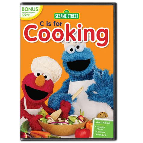 Sesame Street C Is For Cooking Dvd Stir Up Some Fun