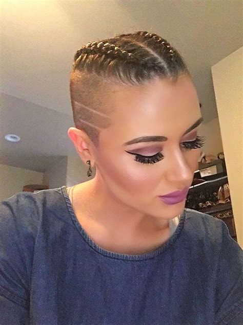 Braids Braids Braids Braids For Short Hair Shaved Side Hairstyles Braids With Shaved Sides