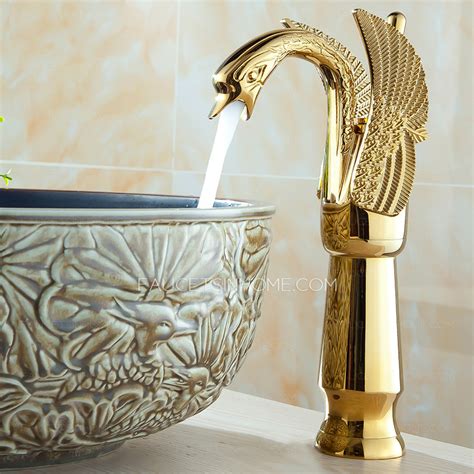 There are many things to consider when choosing a vintage bathroom sink faucet. Vintage Swan Shape Retro Bathroom Faucets Height