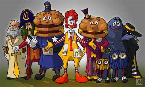 Mcdonalds Characters Fanart Fan Art Cartoon Fan Art Mario