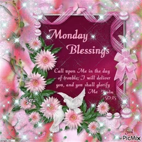 Monday Blessings Sparkling  Pictures Photos And Images For