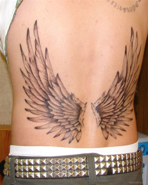Wings Tattoo On Lower Back | Tattoo Designs, Tattoo Pictures