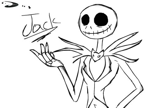 Jack skellington holding a pumpkin kyrens64 on. 13 Pics Of Scary Jack Skellington Coloring Pages ...