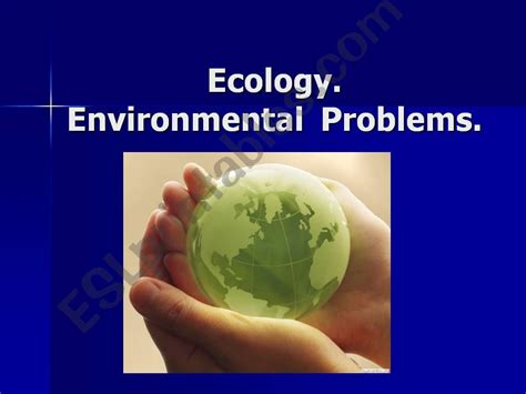 Esl English Powerpoints Ecology