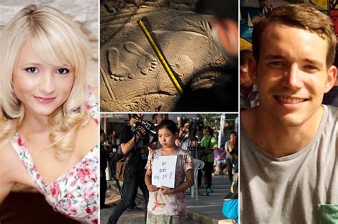 Thailand Beach Murders Final Cctv Pictures Of Hannah Witheridge And