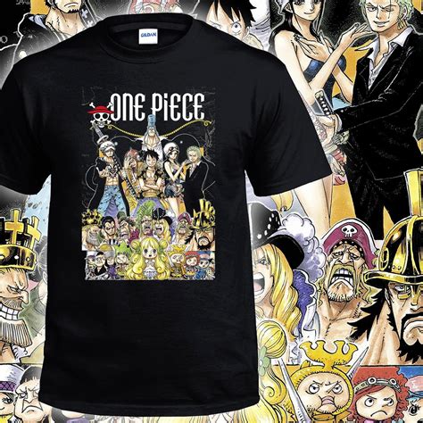 One Piece Anime Cartoon Movie 100 Cotton T Shirt Gildan Unisex Graphic