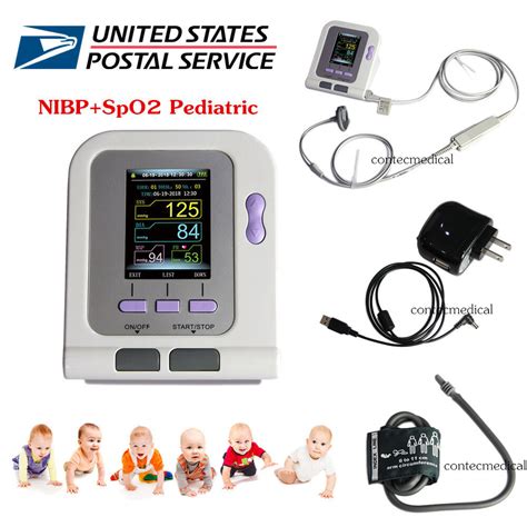 Fda Pediatricinfantneonate Blood Pressure Monitorbp Cuffspo2 Probe