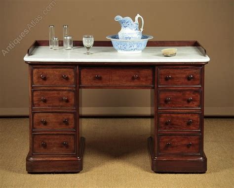 Quality Mahogany And Marble Top Washstand C1860 Antiques Atlas
