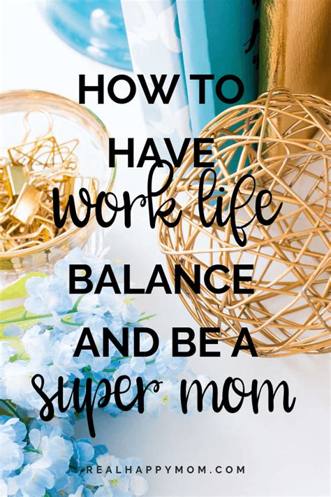 Have You Been Searching For Work Life Balance Tips For Working Mothers