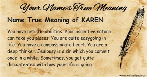 Name True Meaning Of Karen