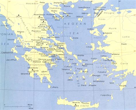 Summer Literacy Greek Mythology Maps Of The Ancient Greek World