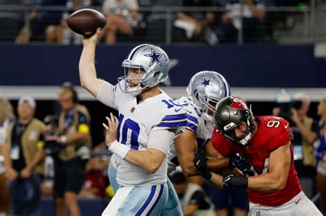 Cowboys Dont Hit The Panic Button With Ex Giants Qb Cooper Rush