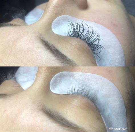 Before And After Lash Extension Removal Eyelash Extensions Lash