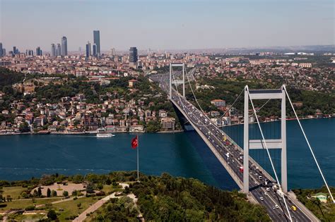 Wallpaper Sea City Cityscape Bay Nature Skyline Coast Istanbul
