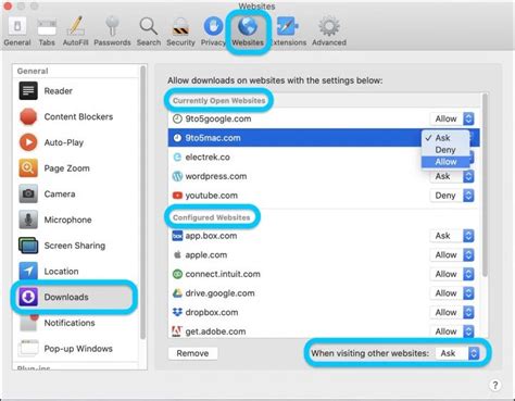 How To Always Allow Downloading On Safari Macos