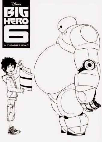 Coloring Pages Big Hero 6 Coloring Pages Free And Printable